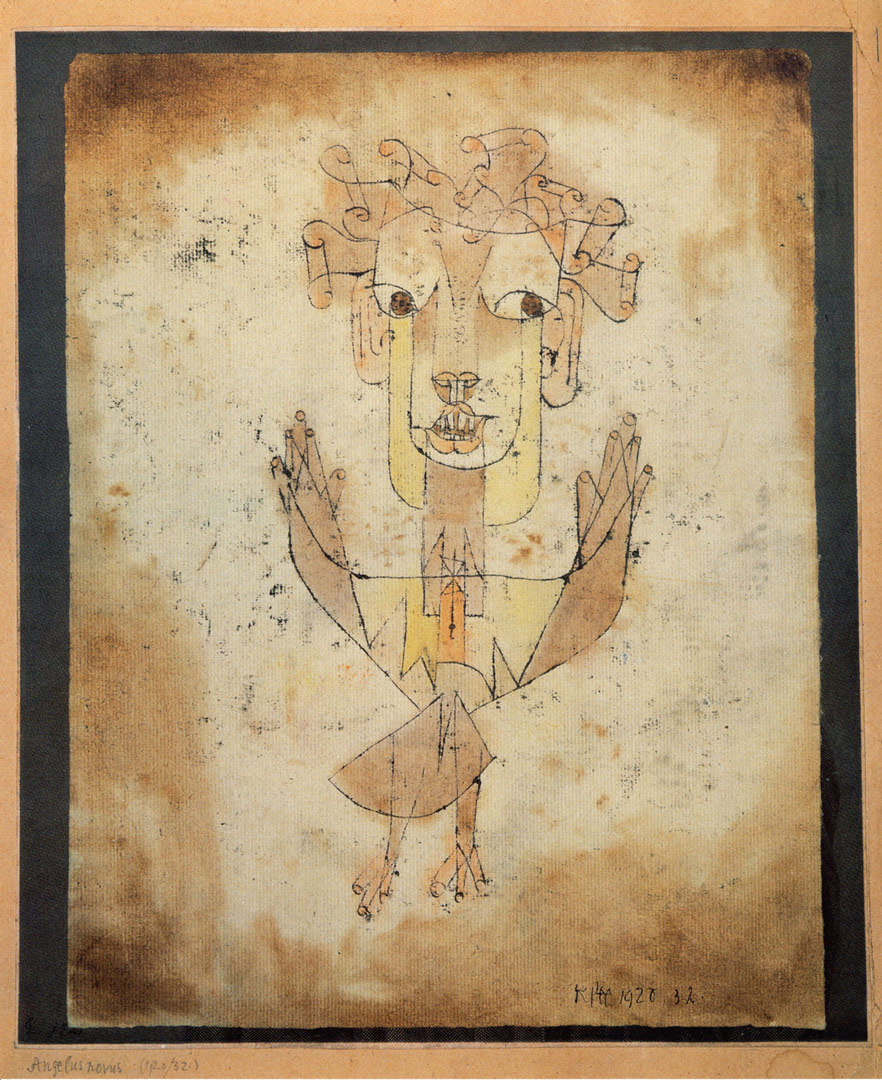 Angelus Novus Paul Klee - 1920 
